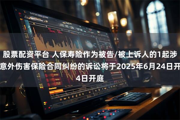 股票配资平台 人保寿险作为被告/被上诉人的1起涉及意外伤害保险合同纠纷的诉讼将于2025年6月24日开庭